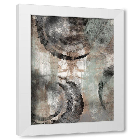 Cavernous Stains 2 White Modern Wood Framed Art Print by Prime, Marcus