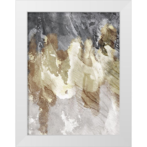 Lastingly Clammy White Modern Wood Framed Art Print by Prime, Marcus