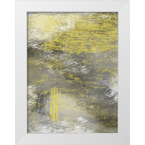 Lit Concrete Jungle 2 White Modern Wood Framed Art Print by Prime, Marcus