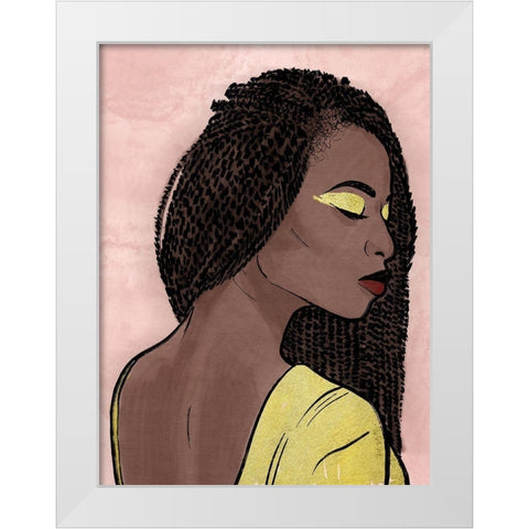 Fierce Woman 1 White Modern Wood Framed Art Print by Prime, Marcus