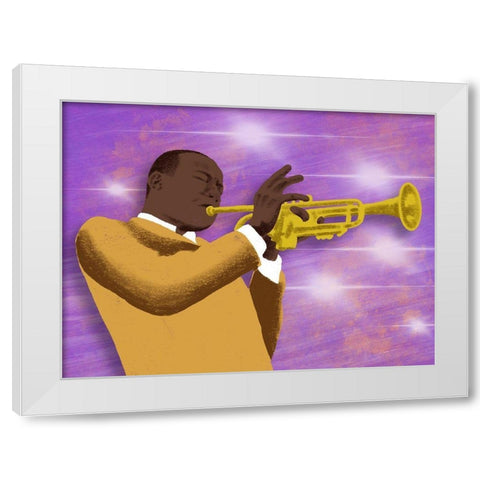 Live Energy 1 White Modern Wood Framed Art Print by Prime, Marcus