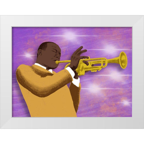 Live Energy 1 White Modern Wood Framed Art Print by Prime, Marcus