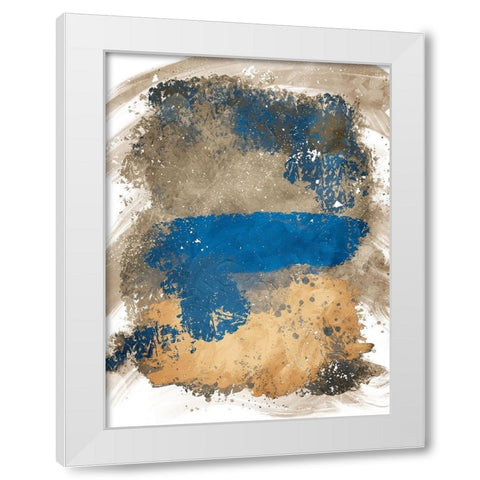 Turbulent Realms White Modern Wood Framed Art Print by Prime, Marcus
