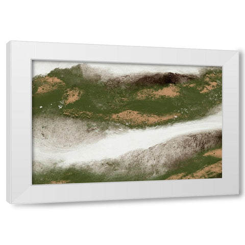 Rustic Waves 1 White Modern Wood Framed Art Print by Prime, Marcus