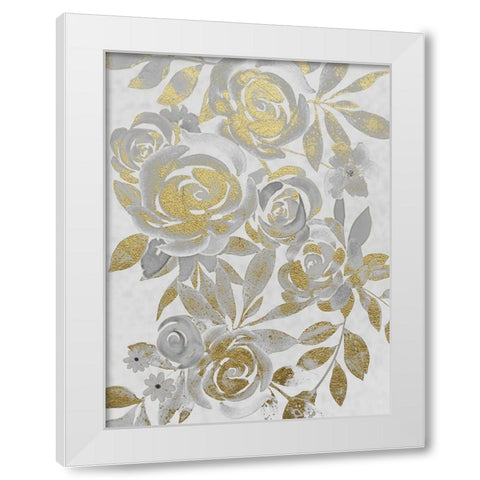Midas Touch 1 White Modern Wood Framed Art Print by Prime, Marcus