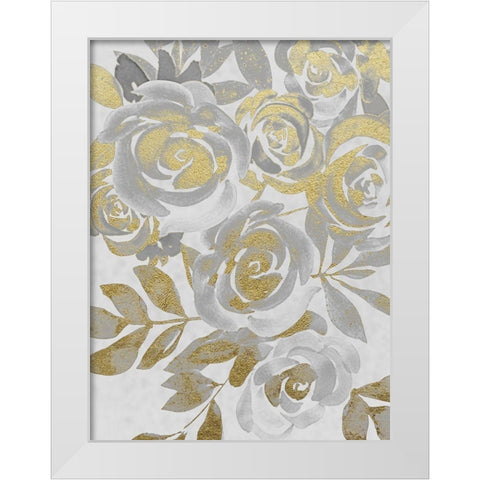 Midas Touch 2 White Modern Wood Framed Art Print by Prime, Marcus