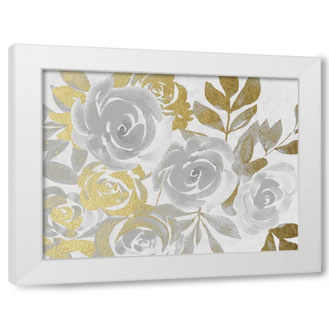 Golden Nature 2 White Modern Wood Framed Art Print by Prime, Marcus