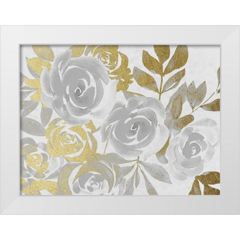 Golden Nature 2 White Modern Wood Framed Art Print by Prime, Marcus