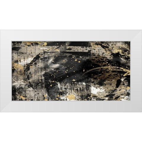 Golden Prime 2 White Modern Wood Framed Art Print by Prime, Marcus