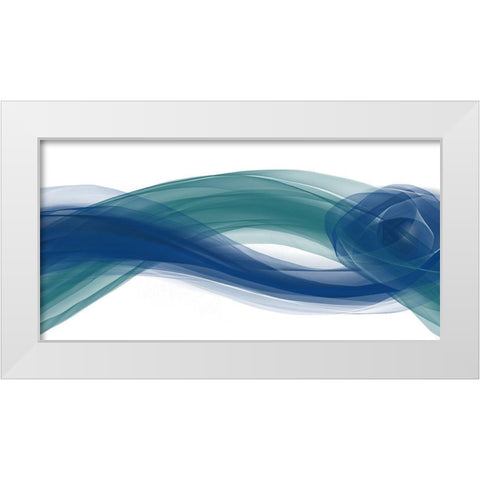 Warped Deception White Modern Wood Framed Art Print by Prime, Marcus