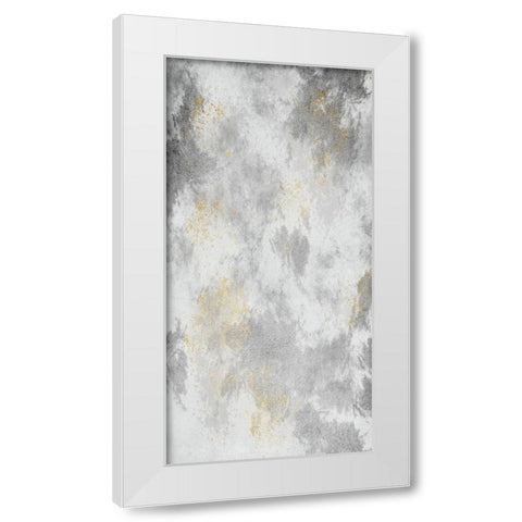 Admirable Marble White Modern Wood Framed Art Print by Prime, Marcus