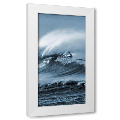 Brilliant Surf 1 White Modern Wood Framed Art Print by Prime, Marcus