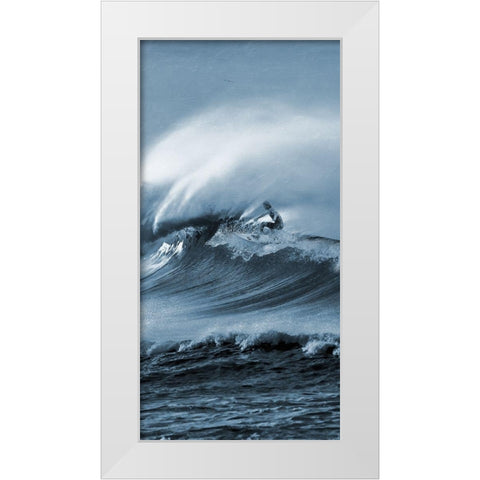 Brilliant Surf 1 White Modern Wood Framed Art Print by Prime, Marcus