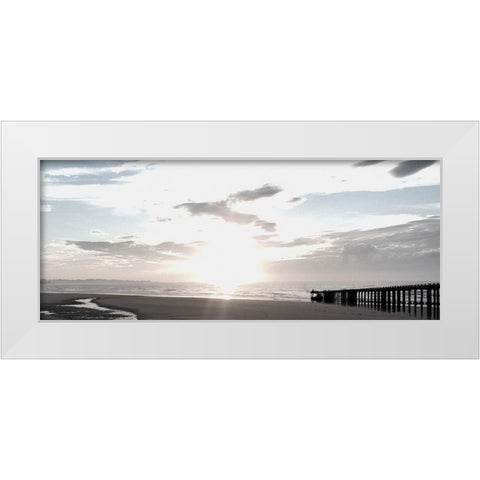 Morning Stroll 1 White Modern Wood Framed Art Print by Prime, Marcus
