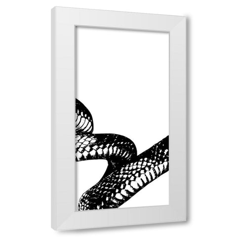 Snake Bite 2 White Modern Wood Framed Art Print by Prime, Marcus