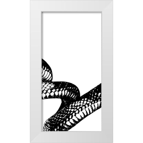 Snake Bite 2 White Modern Wood Framed Art Print by Prime, Marcus
