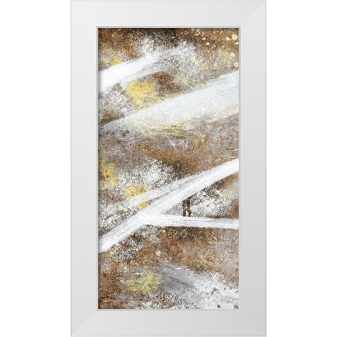 Stoned Distraction 1 White Modern Wood Framed Art Print by Prime, Marcus