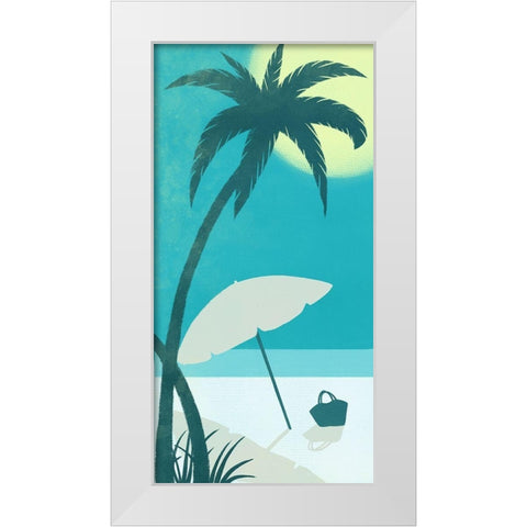 Coastal Fun 5 White Modern Wood Framed Art Print by Prime, Marcus