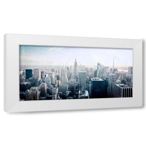Skyline Exit 2 White Modern Wood Framed Art Print by Prime, Marcus