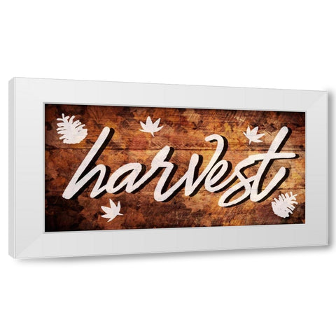Harvest Autumn 1 White Modern Wood Framed Art Print by Prime, Marcus