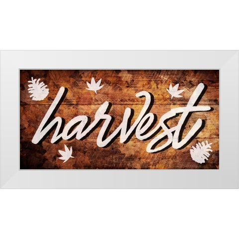 Harvest Autumn 1 White Modern Wood Framed Art Print by Prime, Marcus