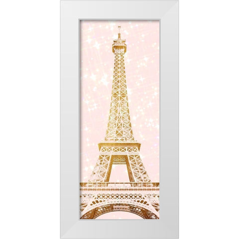 Lovely Tower White Modern Wood Framed Art Print by Prime, Marcus