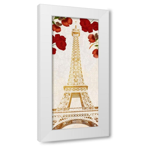 Shining Tower White Modern Wood Framed Art Print by Prime, Marcus