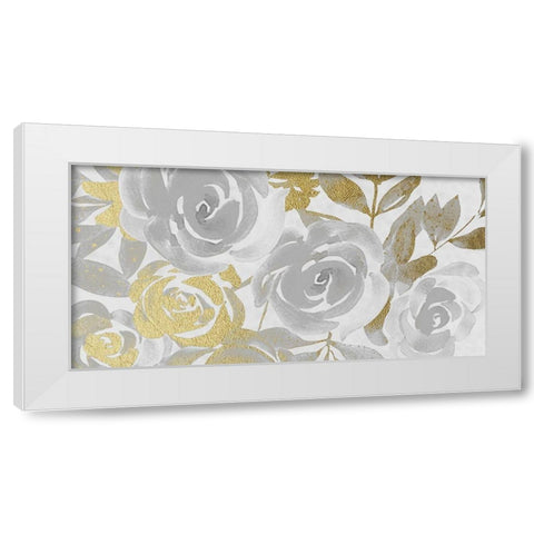 Golden Growth 2 White Modern Wood Framed Art Print by Prime, Marcus