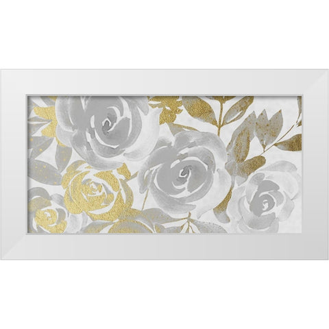 Golden Growth 2 White Modern Wood Framed Art Print by Prime, Marcus