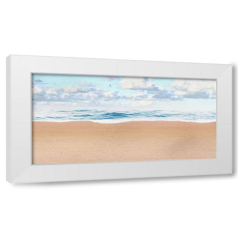 Peaceful Summer White Modern Wood Framed Art Print by Prime, Marcus