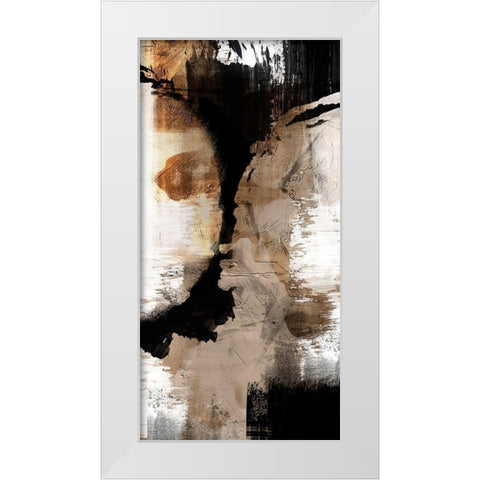 Golden Distressed 2 White Modern Wood Framed Art Print by Prime, Marcus