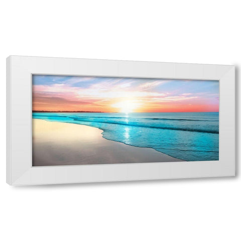 Marvelous Sunrise White Modern Wood Framed Art Print by Prime, Marcus