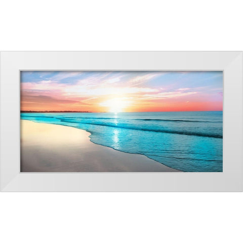 Marvelous Sunrise White Modern Wood Framed Art Print by Prime, Marcus