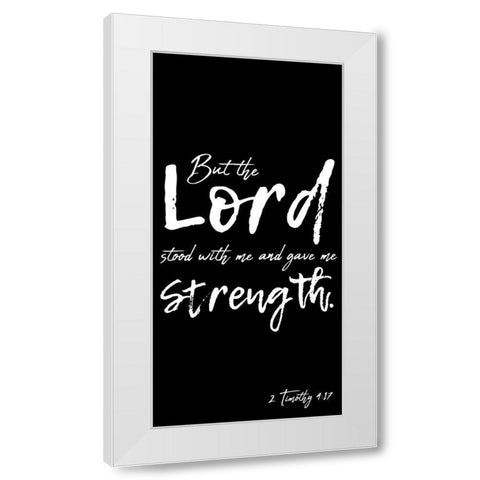 Strong Lord 1 White Modern Wood Framed Art Print by Prime, Marcus
