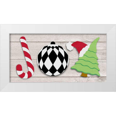Seasonal Joy White Modern Wood Framed Art Print by Prime, Marcus