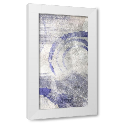 Vanishing Swirls 1 White Modern Wood Framed Art Print by Prime, Marcus