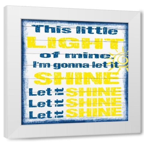 Light Of Mine 2 White Modern Wood Framed Art Print by Prime, Marcus