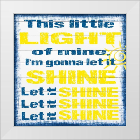 Light Of Mine 2 White Modern Wood Framed Art Print by Prime, Marcus