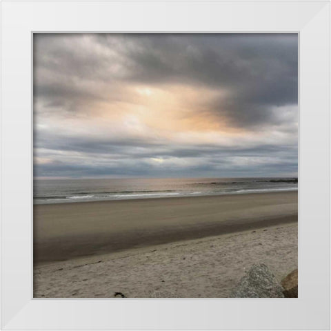 Morning Mist 3 White Modern Wood Framed Art Print by Prime, Marcus