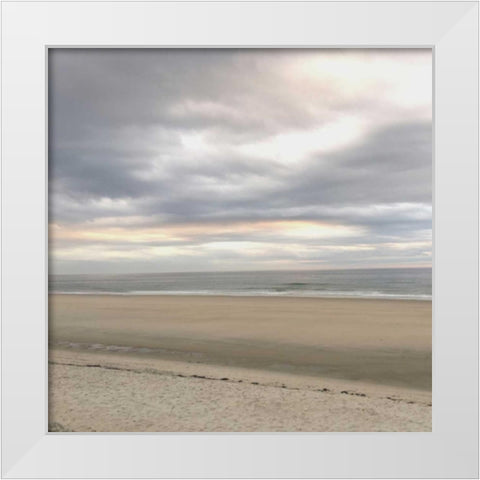 Morning Mist 4 White Modern Wood Framed Art Print by Prime, Marcus