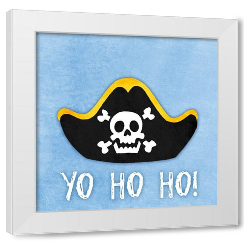 Yo Ho Ho White Modern Wood Framed Art Print by Prime, Marcus