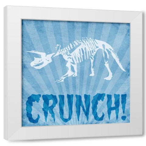 Dino Bones 2 White Modern Wood Framed Art Print by Prime, Marcus