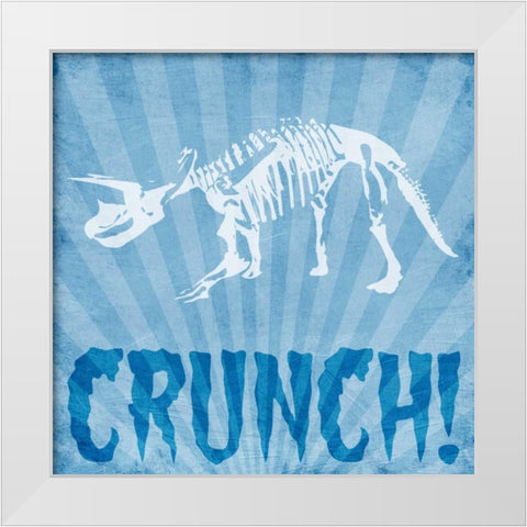Dino Bones 2 White Modern Wood Framed Art Print by Prime, Marcus