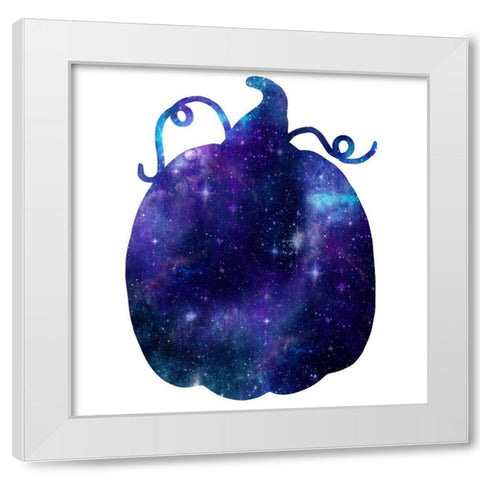 Celestial Pumpkin White Modern Wood Framed Art Print by Prime, Marcus