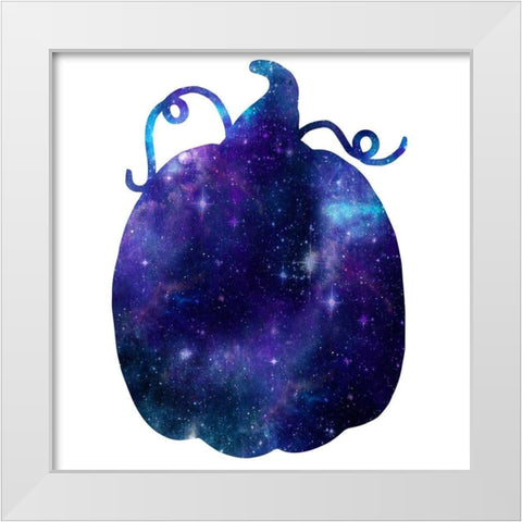 Celestial Pumpkin White Modern Wood Framed Art Print by Prime, Marcus