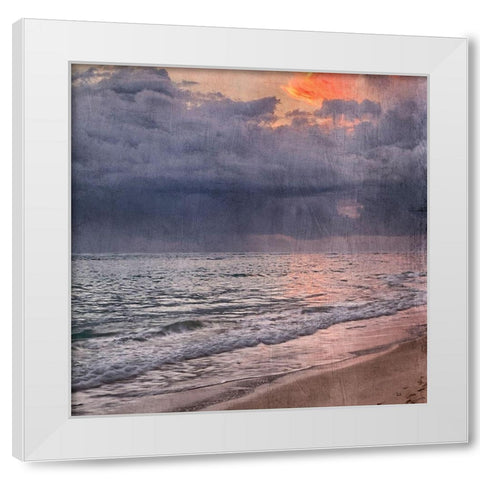 Morning Sea Breeze 1 White Modern Wood Framed Art Print by Prime, Marcus