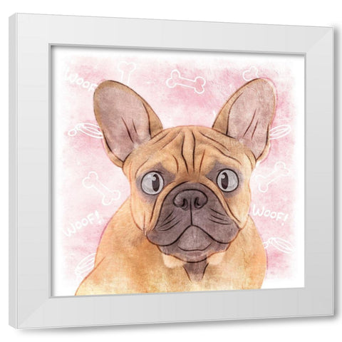Fantastic Sam White Modern Wood Framed Art Print by Prime, Marcus