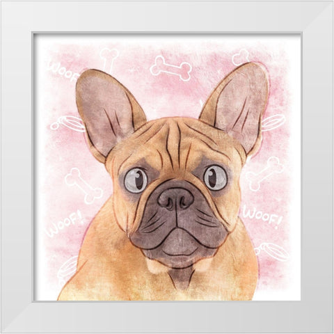 Fantastic Sam White Modern Wood Framed Art Print by Prime, Marcus