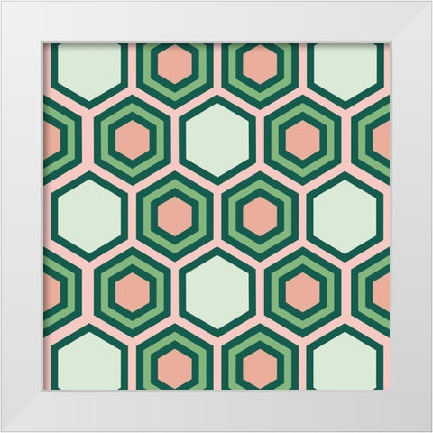 Dessert Glare White Modern Wood Framed Art Print by Prime, Marcus