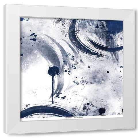 Celestial War Time 2 White Modern Wood Framed Art Print by Prime, Marcus